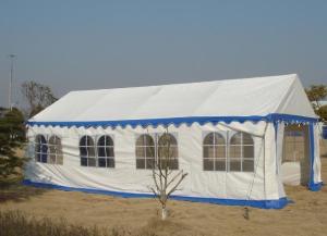 Quality Good Permeability Wedding Canopy Tent With 10 Pieces Arched Plastic Windows wholesale