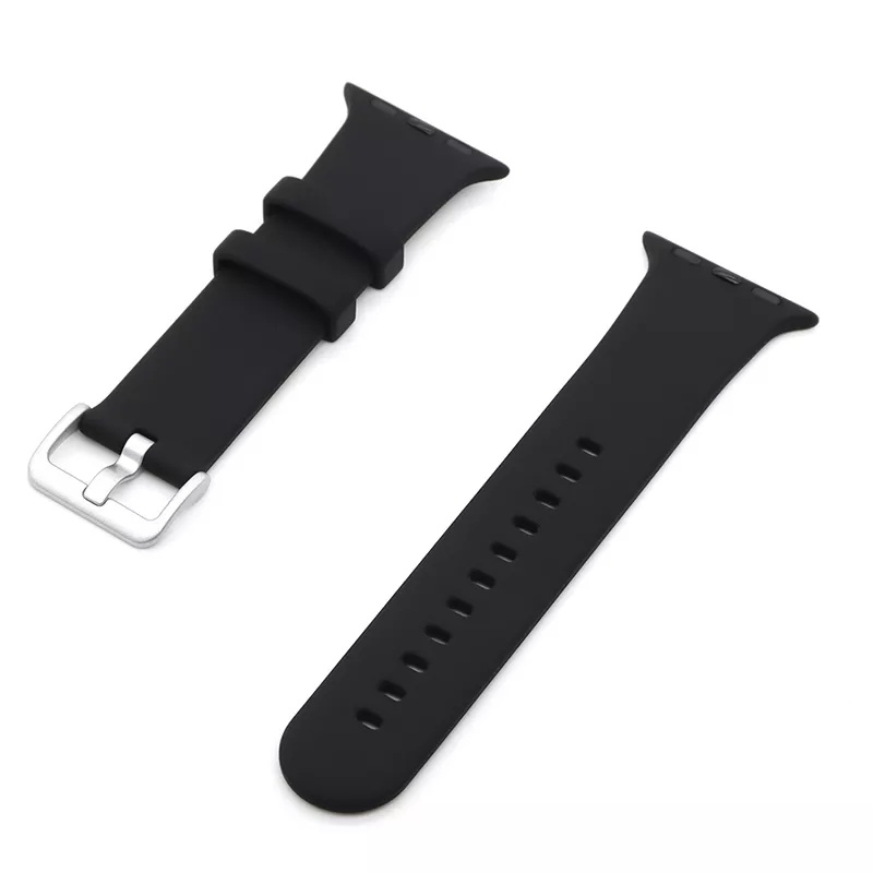 Silicone Designer Watch Band for Apple Watches Sport Bands for iWatch T600PRO W26 T500 Plus 44mm 42mm 40mm 38mm
