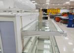 Fashion Retail Gondola Shelving , Supermarket Vegetable And Fruit Display Shelf