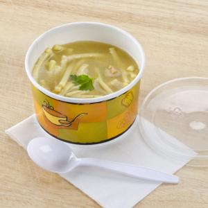 Quality Disposable Food Grade Biodegradable Eco Paper 22oz Disposable Paper Bowls wholesale
