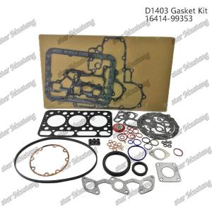 Quality D1403 Full Gasket Set 16414-99353 Suitable For Kubota wholesale