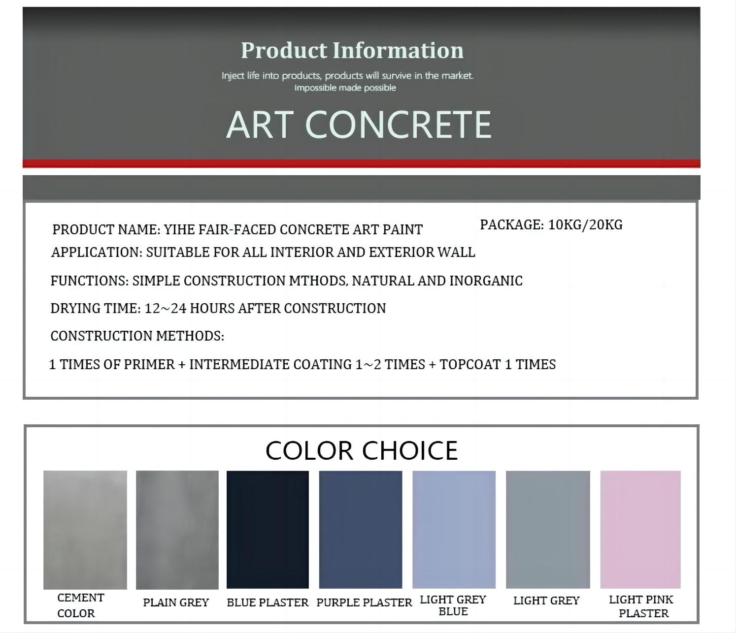 OEM/ODM Service Muili Color Microcement Wall Paint for Building Coating and CAS No. 38891-59-7