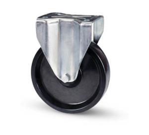 Quality 4 Inch black Nylon trolly Wheels Cart Casters truck casters 150kgs wholesale