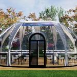 Transparent Camping Hotel Prefabricated Dome for Outdoor Bubble House Yurt With
