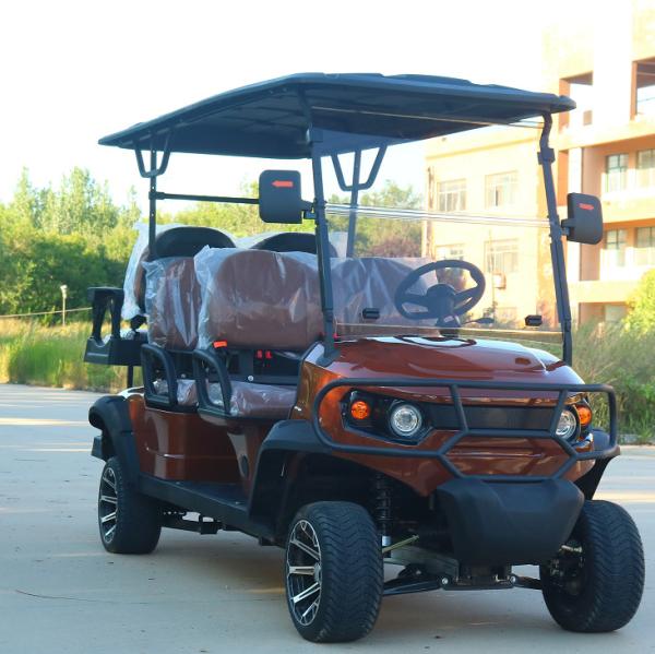 Buggy Off Road 4 Wheel Electric Golf Cart 6 Passengers 3.5kw 60V 100Ah Lead Acid