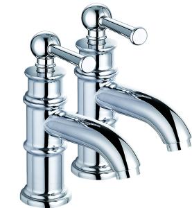Quality Contemporary Single Handle Chrome Brass Bathroom Mixer Faucet T8345A wholesale
