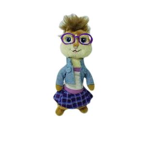 Quality ISO9001 Fashion Dressed Squirrel Soft Toy Custom Logo wholesale