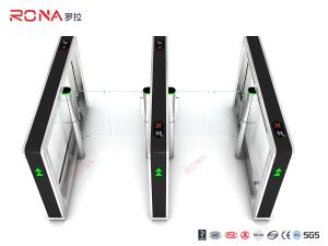 Quality Airport Waist Height Turnstiles Remote Control Boom Speed Gate With 304# Stainless Steel wholesale