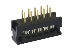 Quality Male Header 10 Pin Idc Female Connector Gold / Tin Plating Contact Materials wholesale