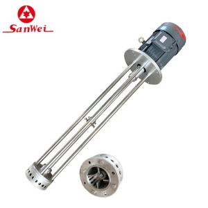 Quality Motor Core Components High Shear Dispersing Emulsifier Homogenizer Cosmetic Emulsifier Mixer Prices wholesale