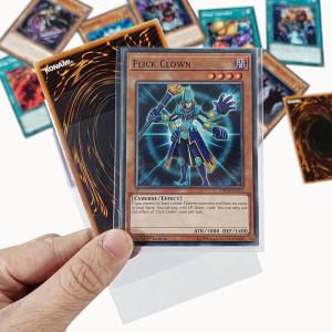 Quality Wholesale Trading Transparent Card Sleeves 64x89mm Thick Playing Card Protector Sleeves wholesale
