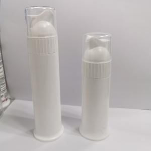 Quality 75ml Empty Plastic Pump Dispensers Cosmetic Airless Bottles With Decoration Customized wholesale