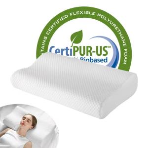 Quality Custom Contour Orthopedic Wave Cervical Almohadas Ortopedicas Para Dormir Memory Foam Bed Pillow For Sleeping wholesale