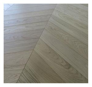 Quality 550 x 90 x 10MM, 60 degree 2 layers Chevron Euro Oak Engineered Wood Flooring, AB grade, Natural Brushed vanished, wholesale