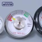 38mm oxygen use no oil psi medical pressure manometer