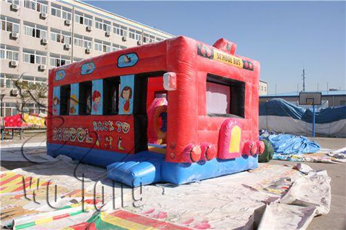 hot sale inflatable bouncer / Bus inflatable Bouncer