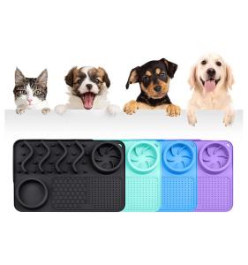 Quality Slow Feeder Dog Lick Mat 304*204*42/430*288*42mm Cats Dogs Small Animals Custom Design wholesale