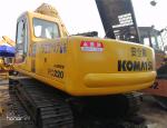 Good Condition Used Komatsu Crawler Excavator PC220 with Free Spare Parts, Track