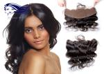 7A Grade Swiss Lace Front Hair Closure Human Hair Body Wave