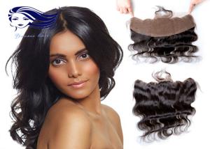 Quality 7A Grade Swiss Lace Front Hair Closure Human Hair Body Wave wholesale