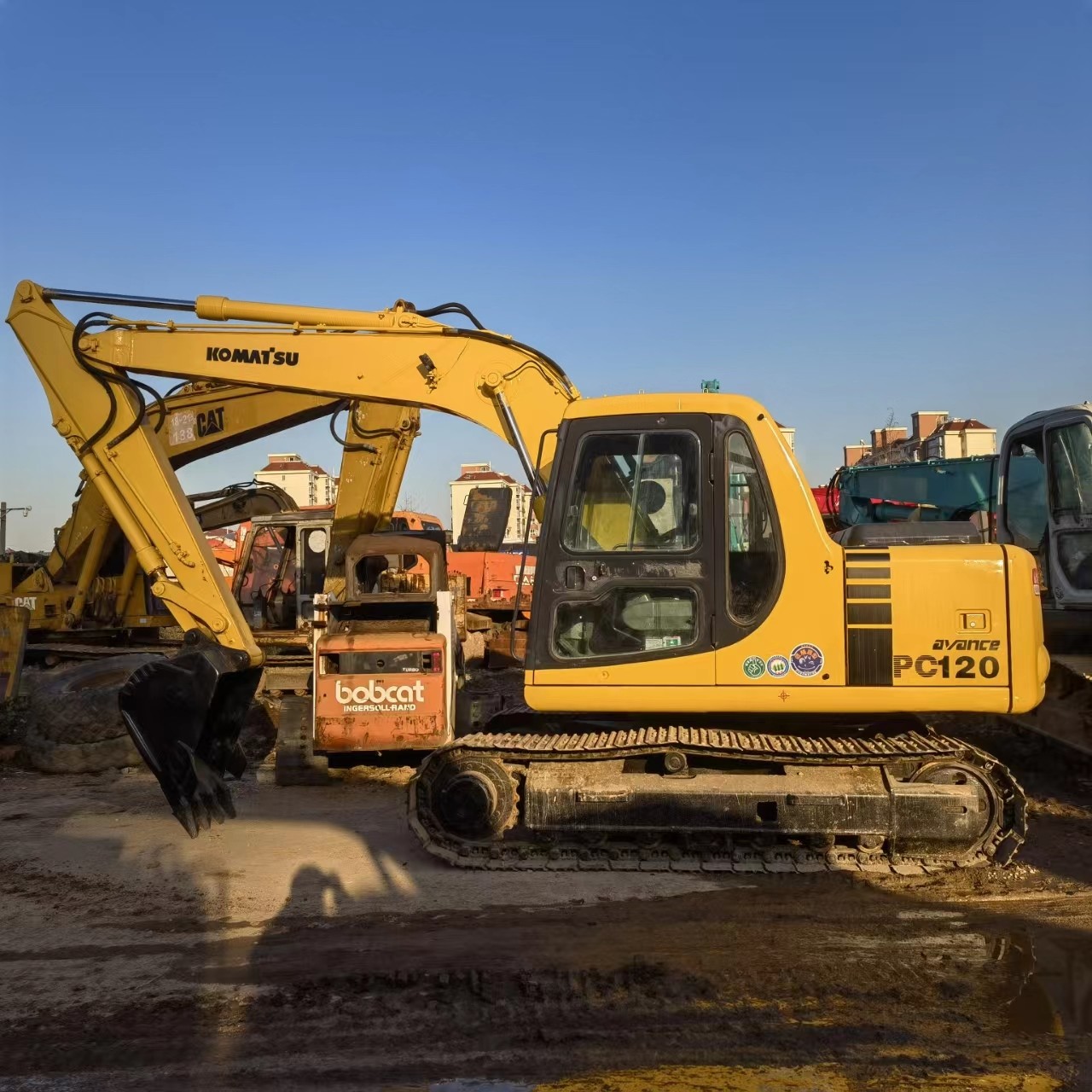 Used Komatsu PC120-6 Excavator For Sale Komatsu Japan Imported Cheap Price Machine