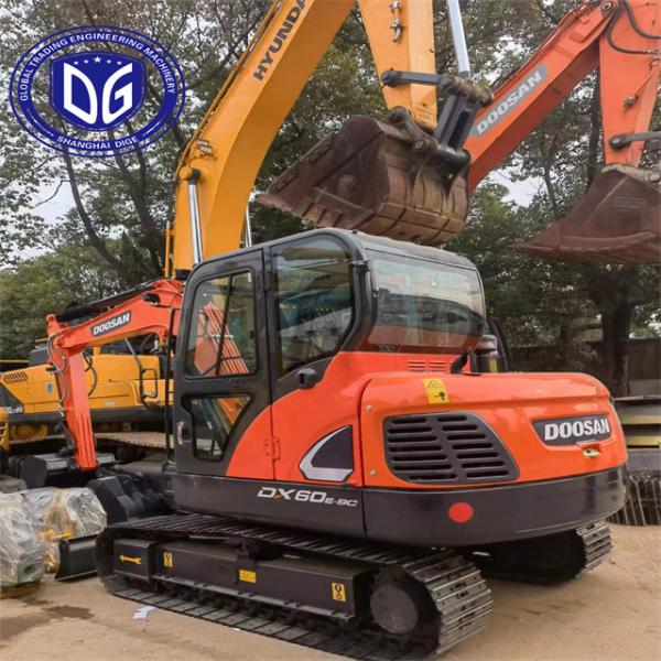 Origin Korea DX60 Used Doosan Excavator DX60 Excavator Secondhand Doosan