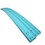 Custom Color Steel Highway Corrugated Beam Curved Guardrail with Q235 Q345
