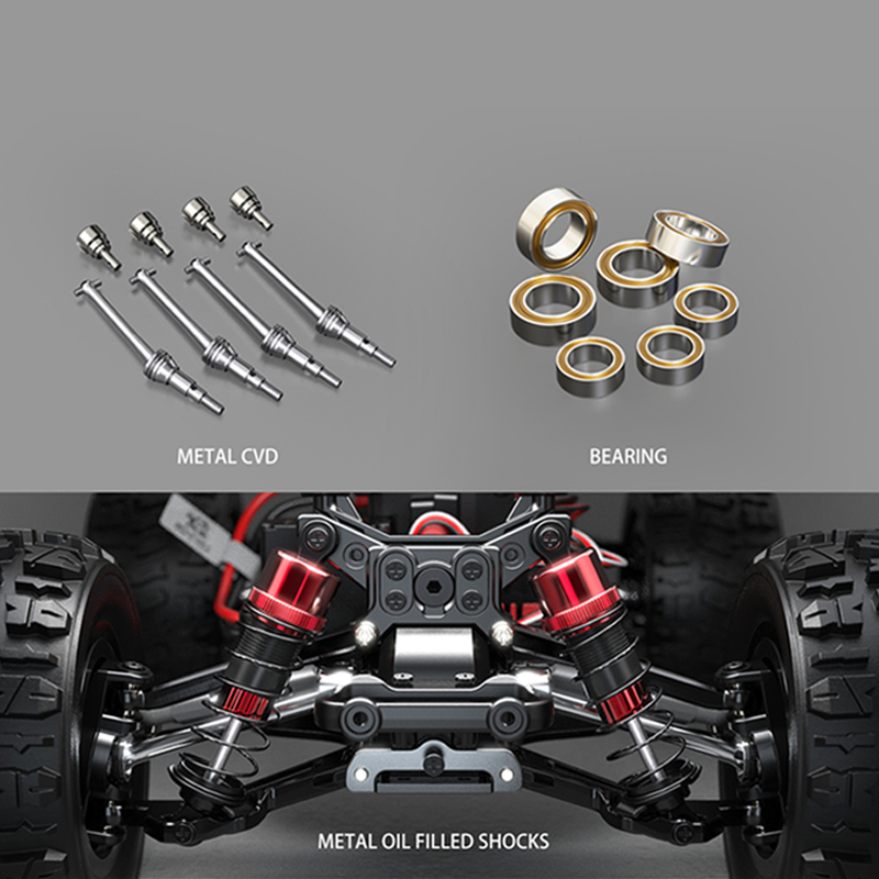 4WD 1/14 Brushless Motor Remote Control RC Car 4 Channels ODM/ OEM