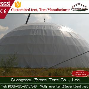 Quality 35m hot galvanized steel frame PVC roof large dome tent for event party 1000 people capacity wholesale