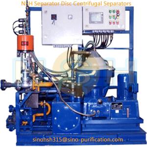 Quality CPA Insulation Fuel Oil Centrifugal Separators 1000L/H wholesale
