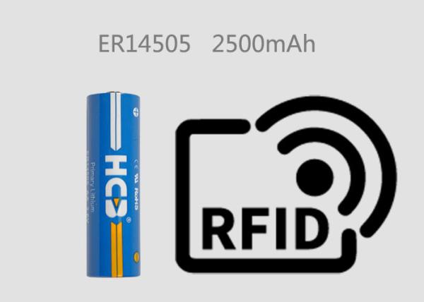3.6V 2500mAh ER14505 Lithium Primary Battery For Smart Parking , In Ground