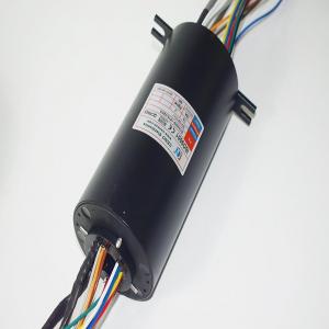 Quality 25.4mm Inner Bore 380VDC 300rpm Gigabit Ethernet Slip Ring wholesale