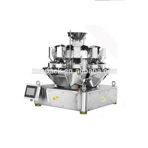 Quality Automatic Mini Multihead Weigher For Cbd Hemp Flower Gummy Bear Hard candy wholesale