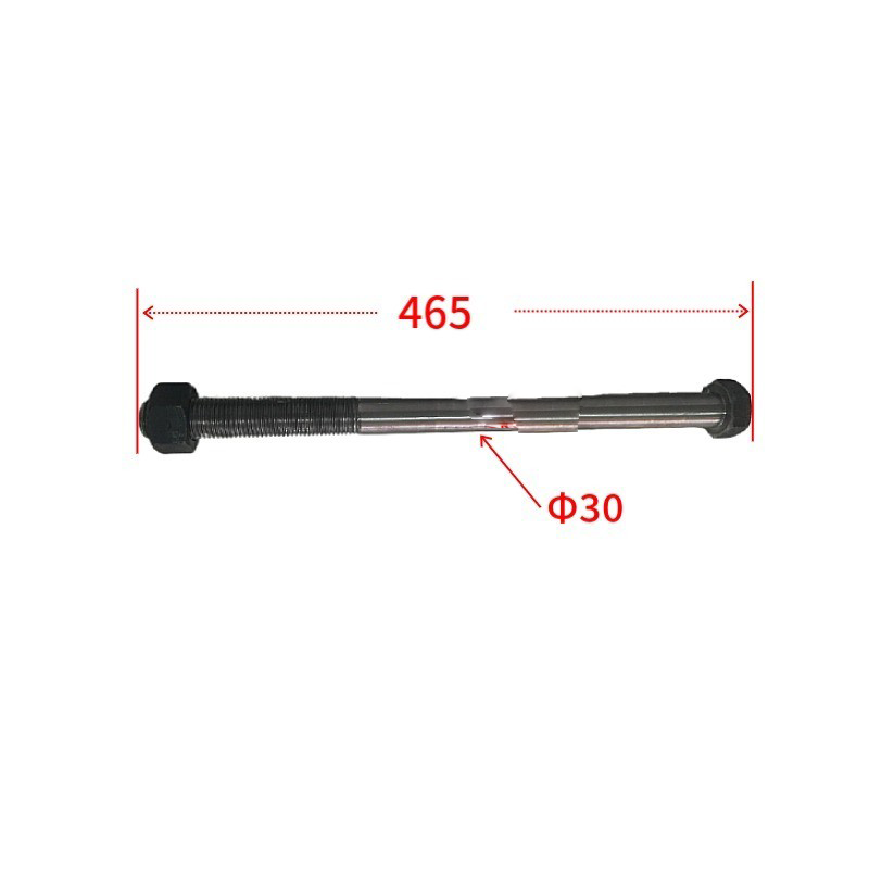 Bus High Strength Steel Leaf Spring Suspension Bolt Fixing HRC30 - 45
