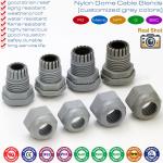Non-Metallic Plastic Gray Cable Gland PG11, Adjustable 5-10mm Gland Connector