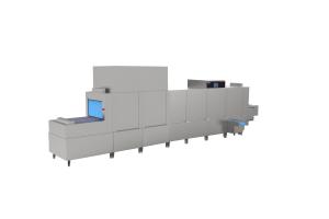 Quality Commercial Water Saver Flight Type Dishwasher 380V 50Hz Rated Voltage wholesale