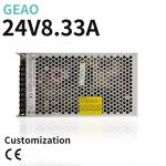 24V 8.33A Switched Mode Power Supply SMPS 240W For Cctv Camera