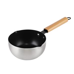 Quality Nonstick Japanese Sauce Pan Single Handle Stainless Steel Sauce Pan wholesale