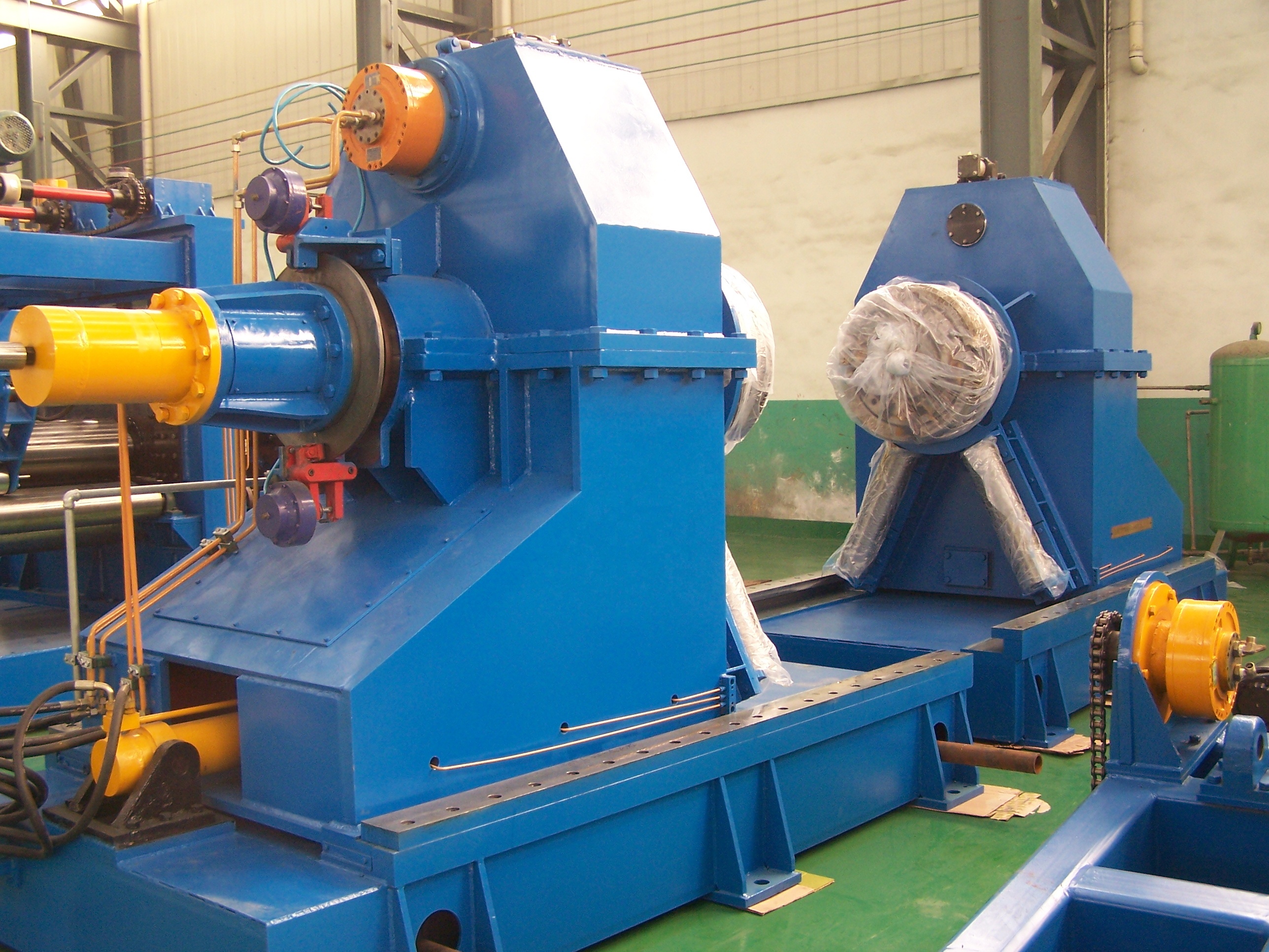 Steel Coil Uncoiling Straightening Slitting and Recoiling Line with Stable Function