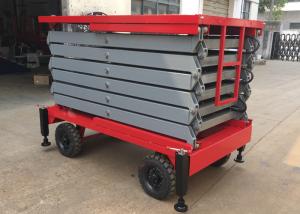 Quality 500kg Aerial Work Platform 2.2kw , Height 11 Meters Heavy Duty Lift Table wholesale