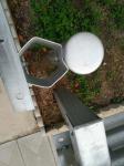 Road Traffic Safety Galvanized Metal Round Newel Post for Highway Guardrail Post