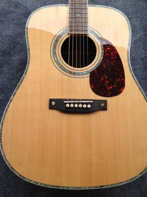 2018 New acoustic guitar custom electric acoustic guitar Free Shipping