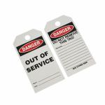 Customizable Plastic Safety Tag for Industrial Compliance