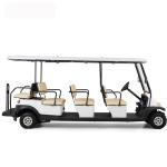 Electric 48V 12 Seater Golf Cart , Battery Powered Club Car Electric Golf Cart