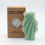 SGS Black Green Pink Body Konjac Sponge Exfoliating Dead Skin Sponge