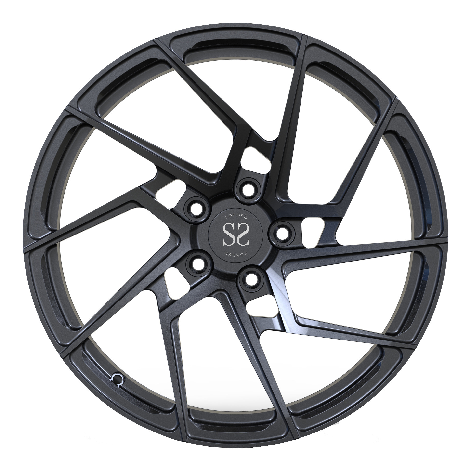 21 Inches Ferrari 488 1 Piece Forged Wheels 139.7 Pcd