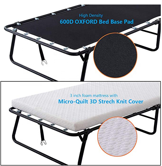 15-20 Days Delivery Time Modern Metal Single Bed Frame for Hospital Ward Patients