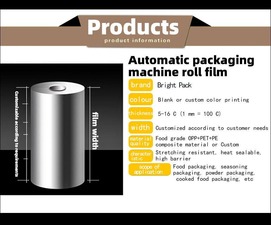 ​​Premium Unprinted Roll Film - High Barrier, Durable & Moisture-Proof for Food Packaging