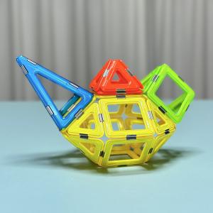 Quality Magic Lamp Magnetic Tiles Freestyle Shapes Magnetic Blocks For Preschoolers wholesale