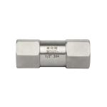 High Pressure Female Thread Split Non-Return Valve 304 316 Stainless Steel for
